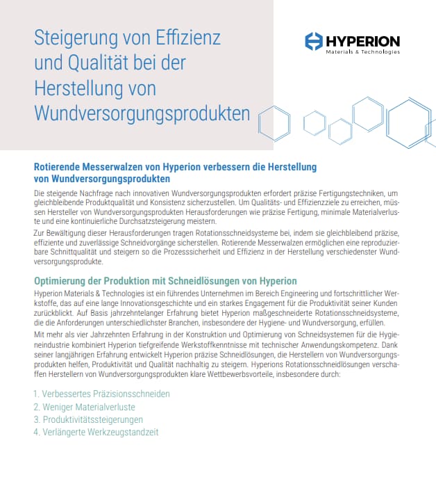 Stanzen für die Wundversorgung