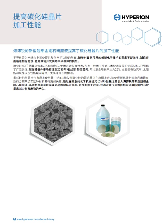 提高碳化硅晶片加工性能