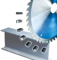 Application of Hyperion's carbide grade H10F in sawing